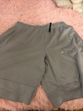 STARTER Gray Kids Casual Athletic Shorts